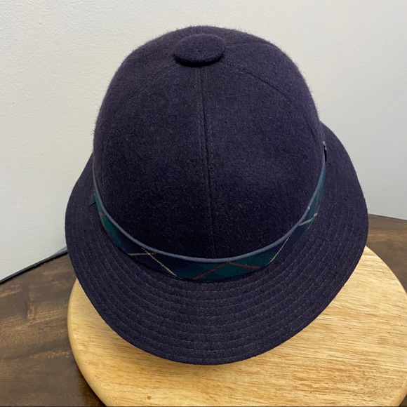 VINTAGE FELT HAT WITH TARTAN BAND - Picture 10 of 11